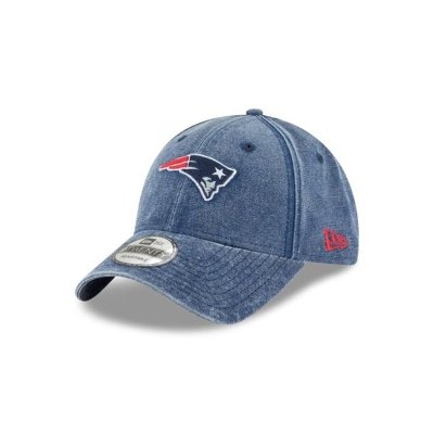 Blue New England Patriots Hat - New Era NFL Team Loyal 9TWENTY Adjustable Caps USA3569148